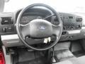 Medium Flint 2007 Ford F250 Super Duty XL Regular Cab 4x4 Commercial Steering Wheel
