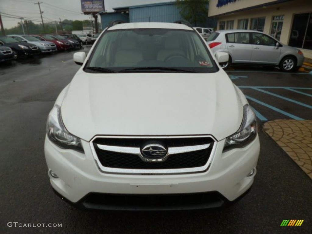 2013 XV Crosstrek 2.0 Premium - Satin White Pearl / Ivory photo #2