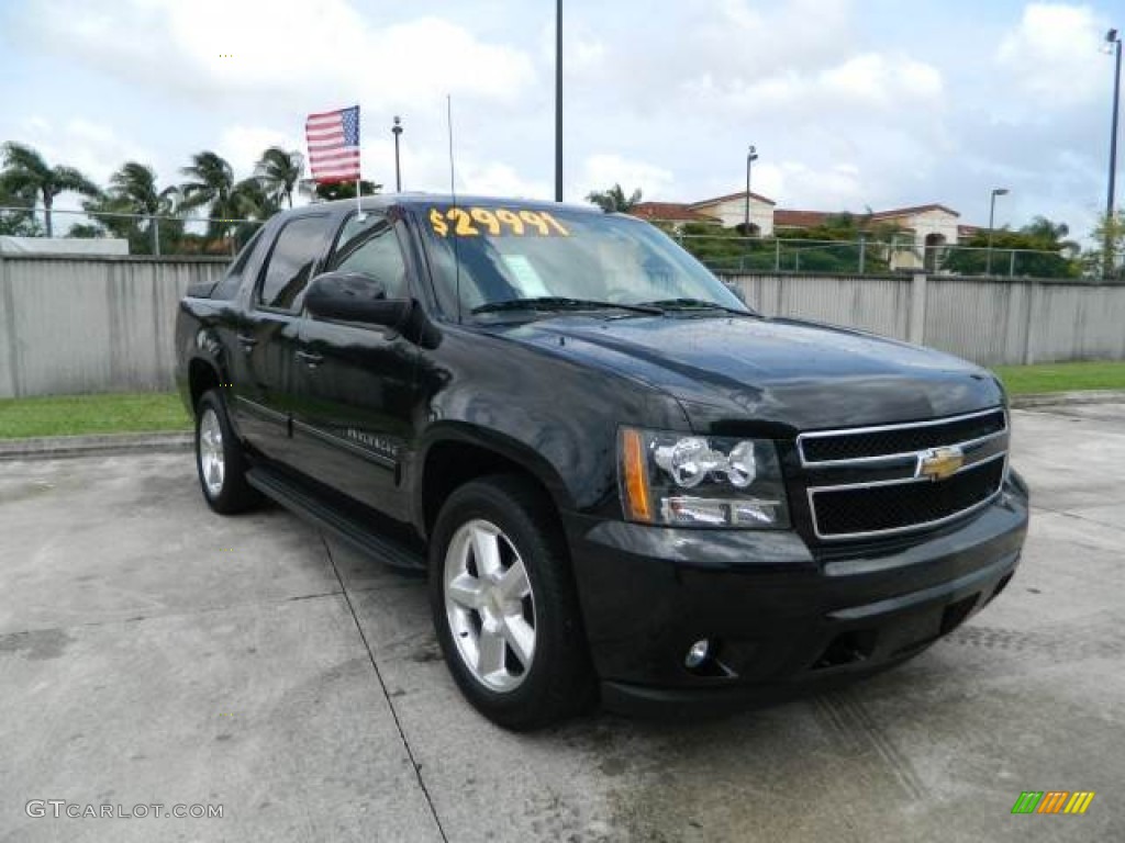 2010 Avalanche LT - Black / Ebony photo #1