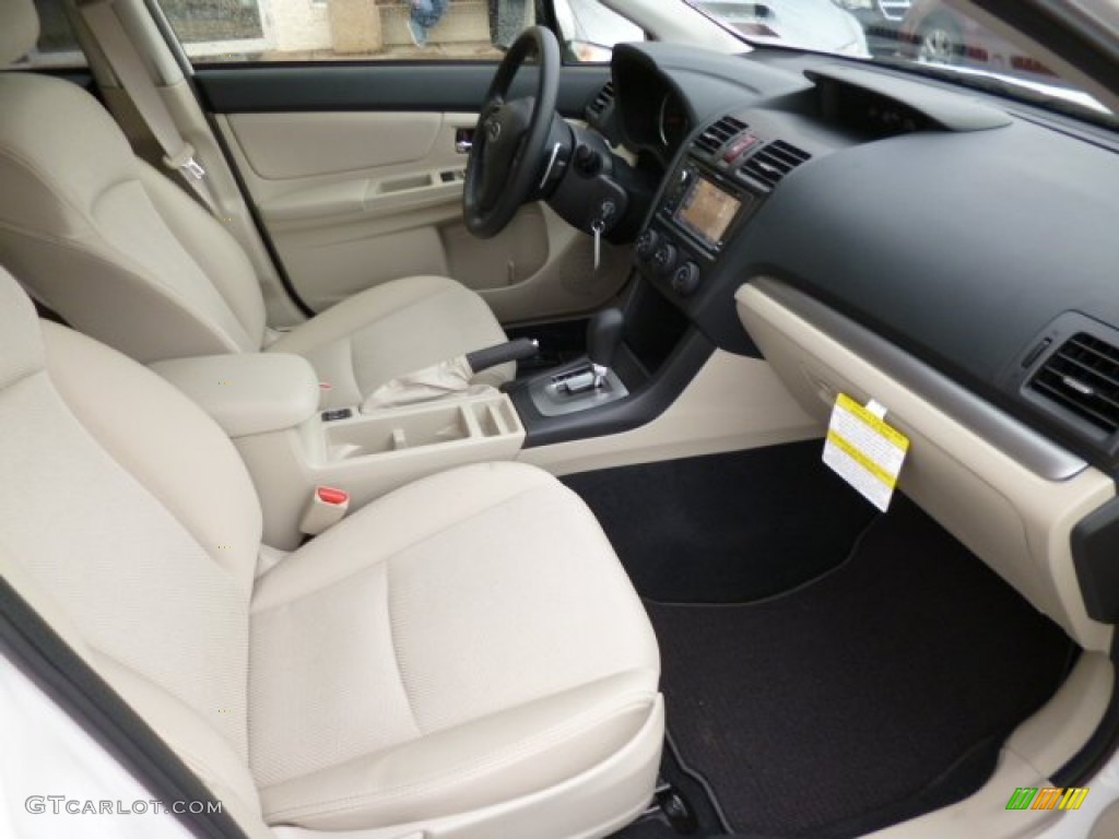 2013 XV Crosstrek 2.0 Premium - Satin White Pearl / Ivory photo #9