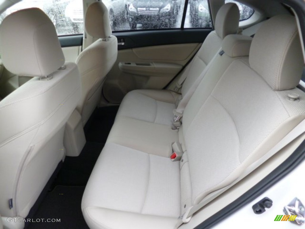 2013 XV Crosstrek 2.0 Premium - Satin White Pearl / Ivory photo #12