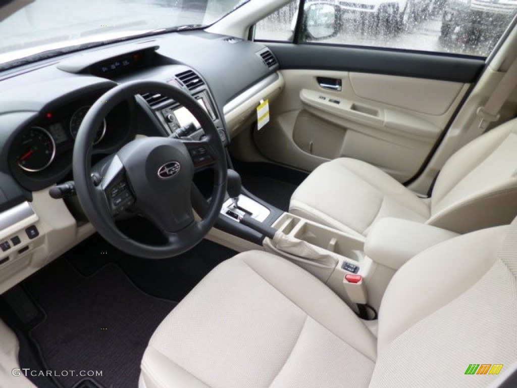 2013 XV Crosstrek 2.0 Premium - Satin White Pearl / Ivory photo #15