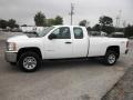 2012 Summit White Chevrolet Silverado 3500HD WT Extended Cab 4x4  photo #4