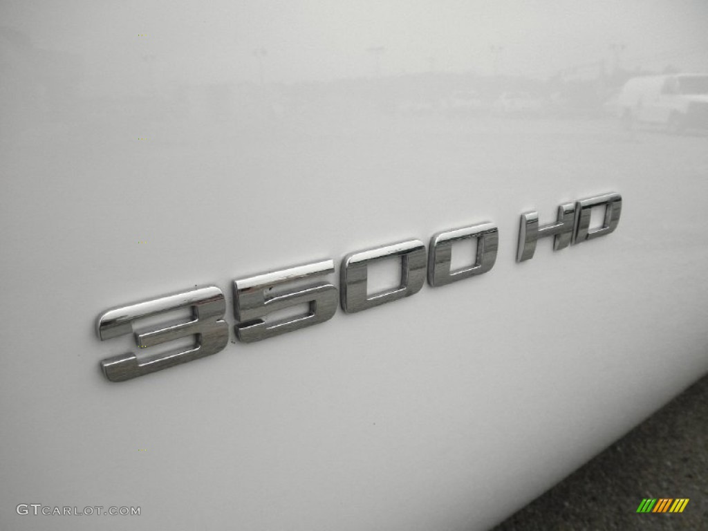 2012 Silverado 3500HD WT Extended Cab 4x4 - Summit White / Dark Titanium photo #5