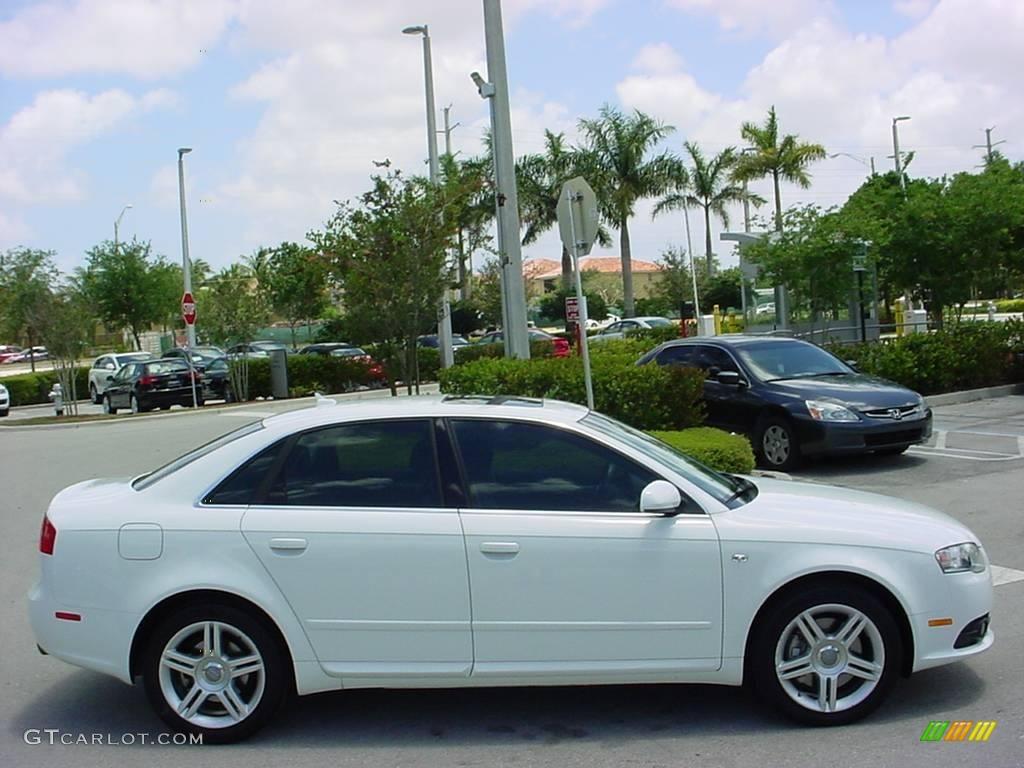 2008 A4 2.0T Special Edition Sedan - Ibis White / Black photo #6