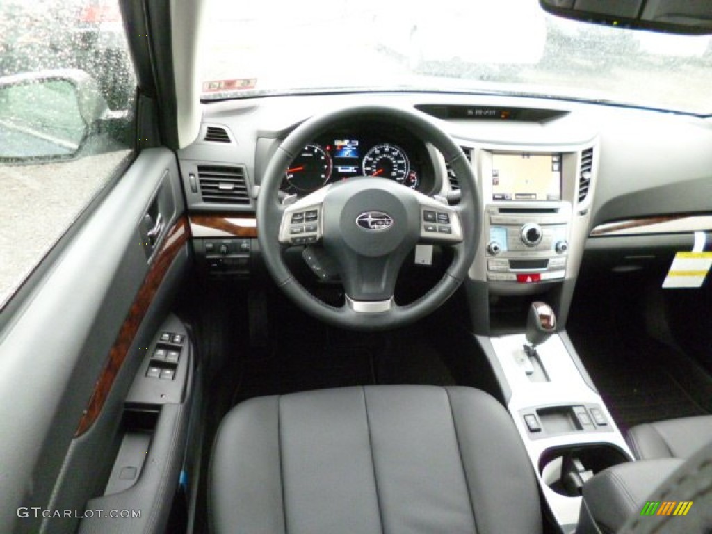 2014 Subaru Legacy 2.5i Limited Black Dashboard Photo #82031394