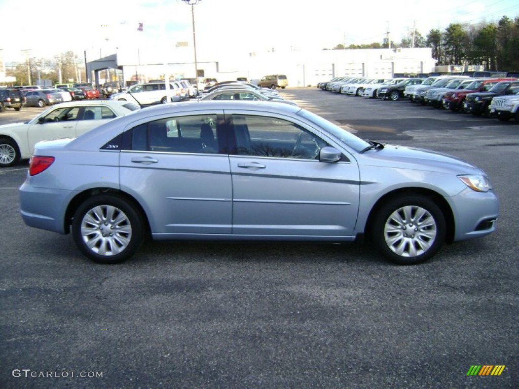 Crystal Blue Pearl Coat 2012 Chrysler 200 LX Sedan Exterior Photo #82031657