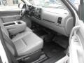 Dark Titanium 2012 Chevrolet Silverado 3500HD WT Extended Cab 4x4 Interior Color