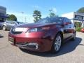 2012 Basque Red Pearl Acura TL 3.5 Technology  photo #1