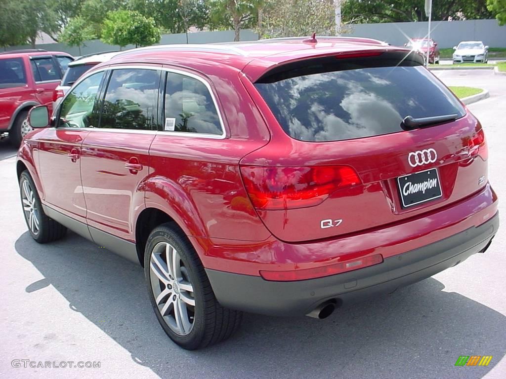 2008 Q7 3.6 Premium quattro - Garnet Red Pearl Effect / Cardamom Beige photo #3