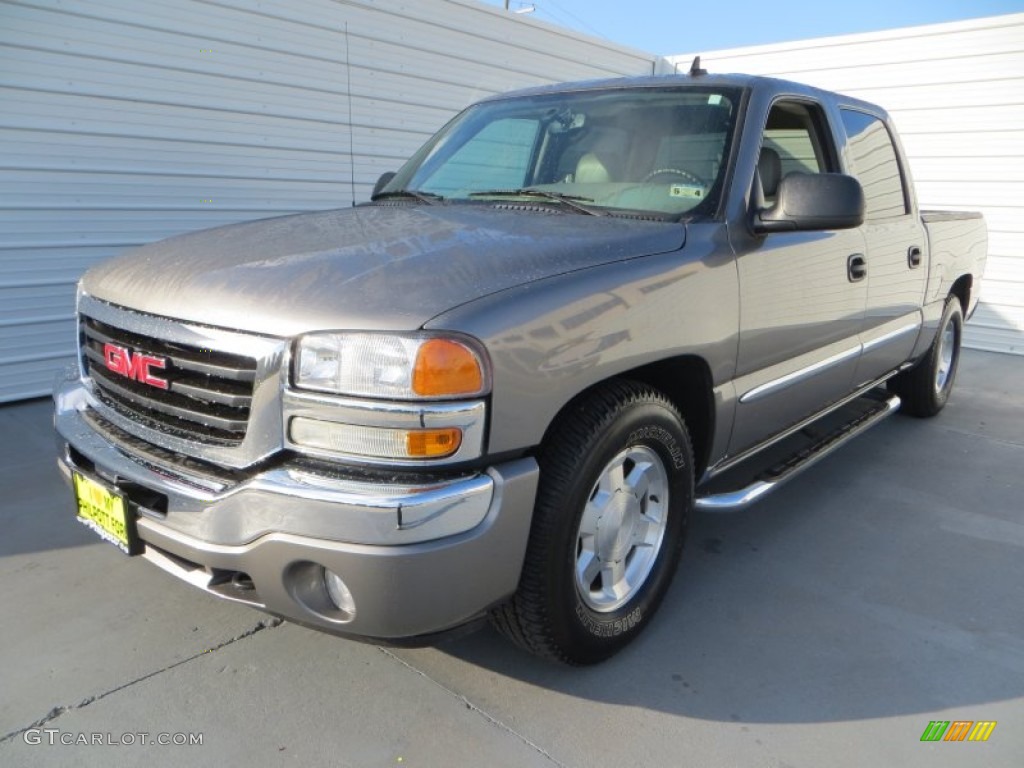 2006 Sierra 1500 SLT Crew Cab - Steel Gray Metallic / Pewter photo #7