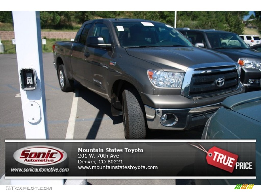 2010 Tundra TRD Double Cab 4x4 - Pyrite Brown Mica / Sand Beige photo #1