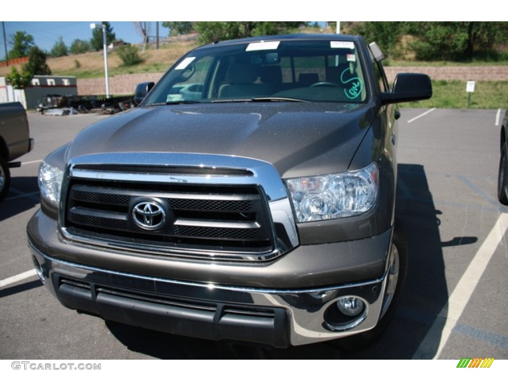 2010 Tundra TRD Double Cab 4x4 - Pyrite Brown Mica / Sand Beige photo #4