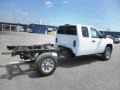 Summit White - Sierra 2500HD Extended Cab 4x4 Chassis Photo No. 22