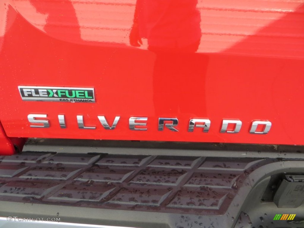 2010 Silverado 1500 LT Extended Cab - Victory Red / Light Titanium/Ebony photo #19