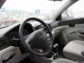 2008 Charcoal Gray Hyundai Accent GLS Sedan  photo #11
