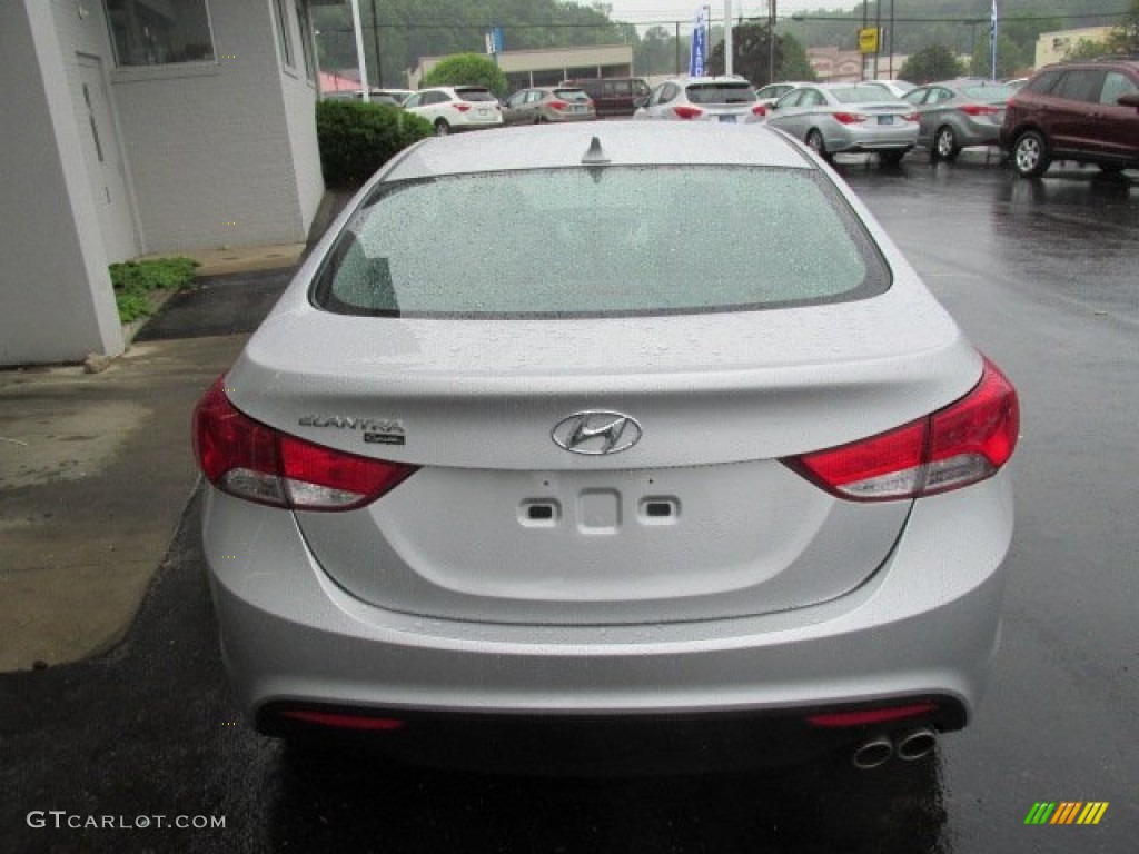 2013 Elantra Coupe GS - Silver / Black photo #4