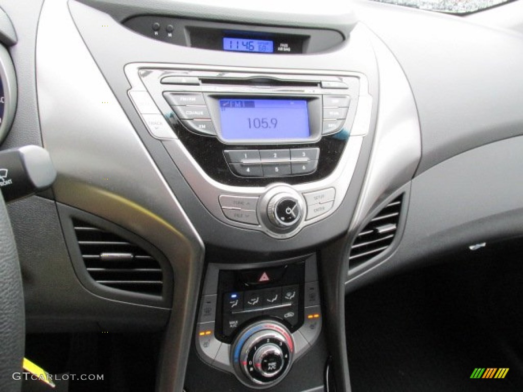 2013 Elantra Coupe GS - Silver / Black photo #8