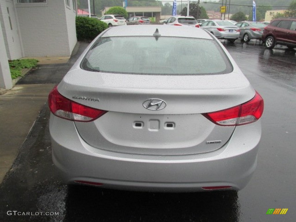 2013 Elantra Limited - Silver / Gray photo #4