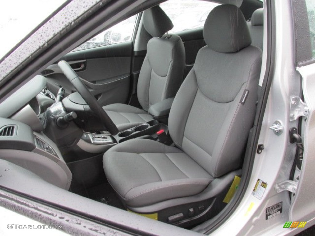 2013 Elantra Limited - Silver / Gray photo #6