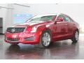 2013 Crystal Red Tintcoat Cadillac ATS 2.5L  photo #3