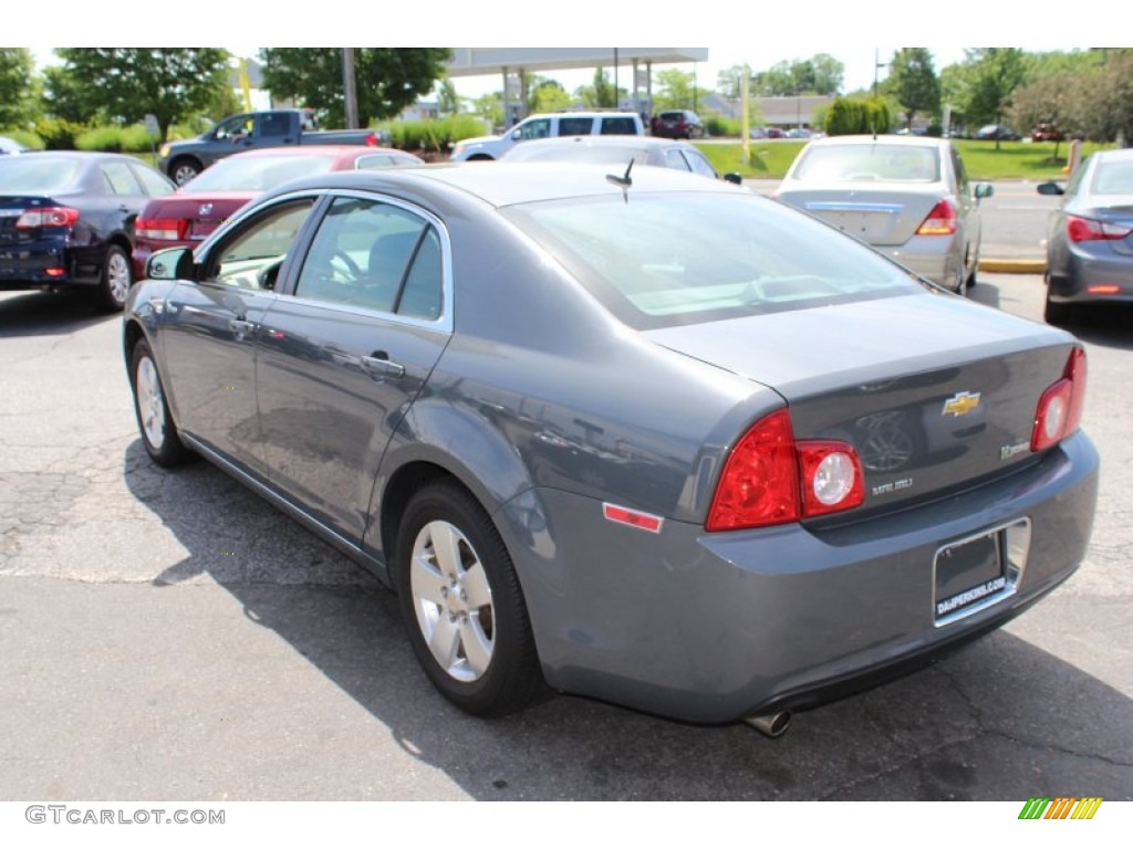 2008 Malibu Hybrid Sedan - Dark Gray Metallic / Titanium Gray photo #10