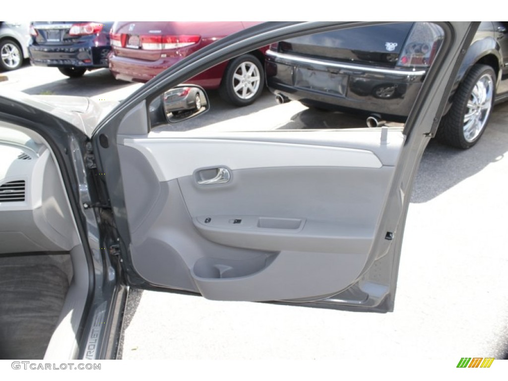 2008 Malibu Hybrid Sedan - Dark Gray Metallic / Titanium Gray photo #19