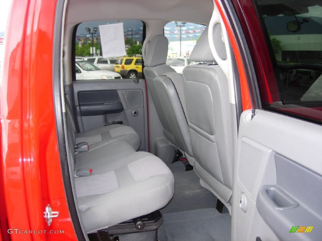 2007 Ram 1500 Sport Quad Cab 4x4 - Flame Red / Medium Slate Gray photo #6