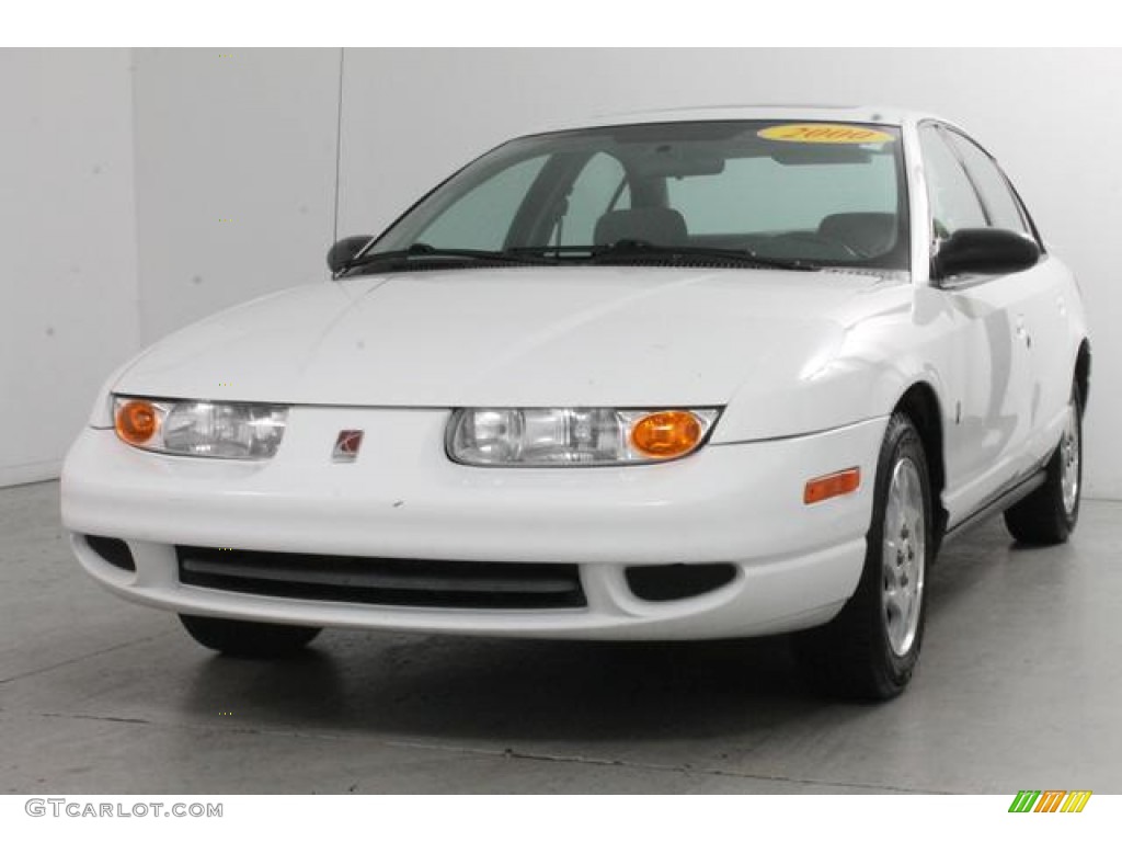 2000 S Series SL2 Sedan - Bright White / Gray photo #2