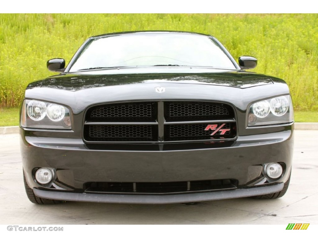 2007 Charger R/T - Brilliant Black Crystal Pearl / Dark Slate Gray photo #28