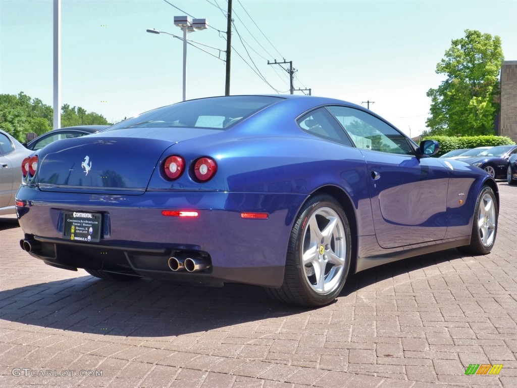 2005 612 Scaglietti  - Tour de France Blue / Ivory photo #8