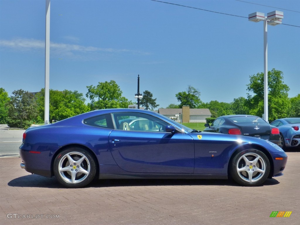 Tour de France Blue 2005 Ferrari 612 Scaglietti Standard 612 Scaglietti Model Exterior Photo #82037327