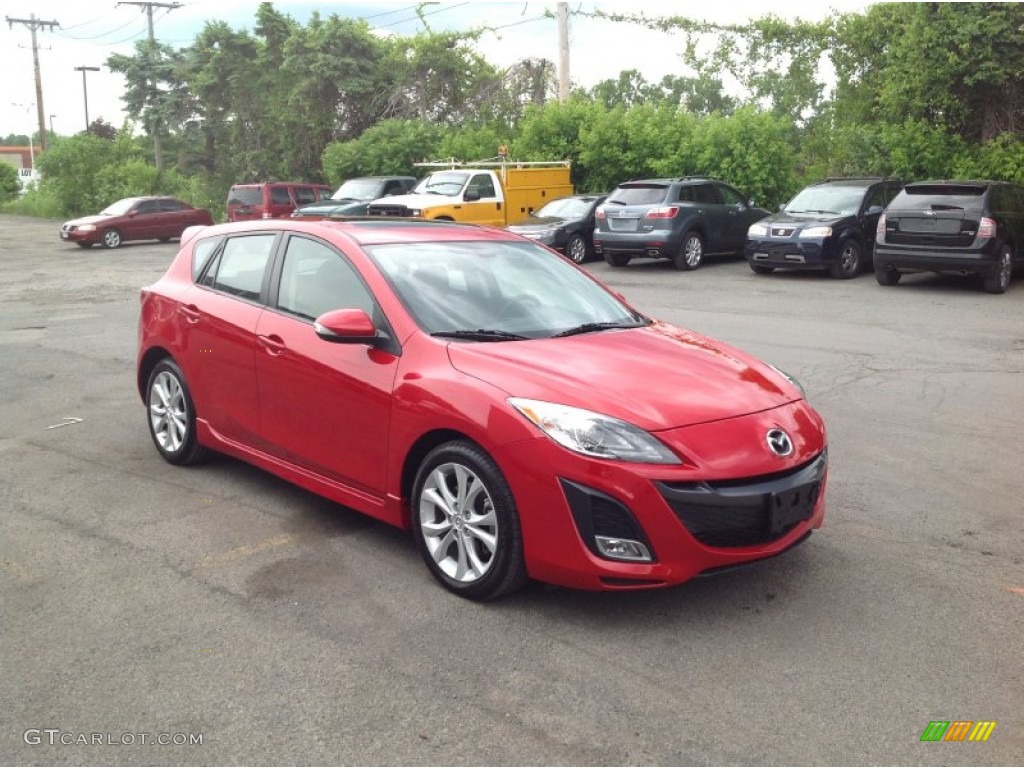 2010 MAZDA3 s Sport 5 Door - True Red / Black photo #7