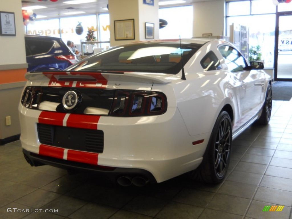 2014 Mustang Shelby GT500 SVT Performance Package Coupe - Oxford White / Shelby Charcoal Black/Red Accents Recaro Sport Seats photo #5