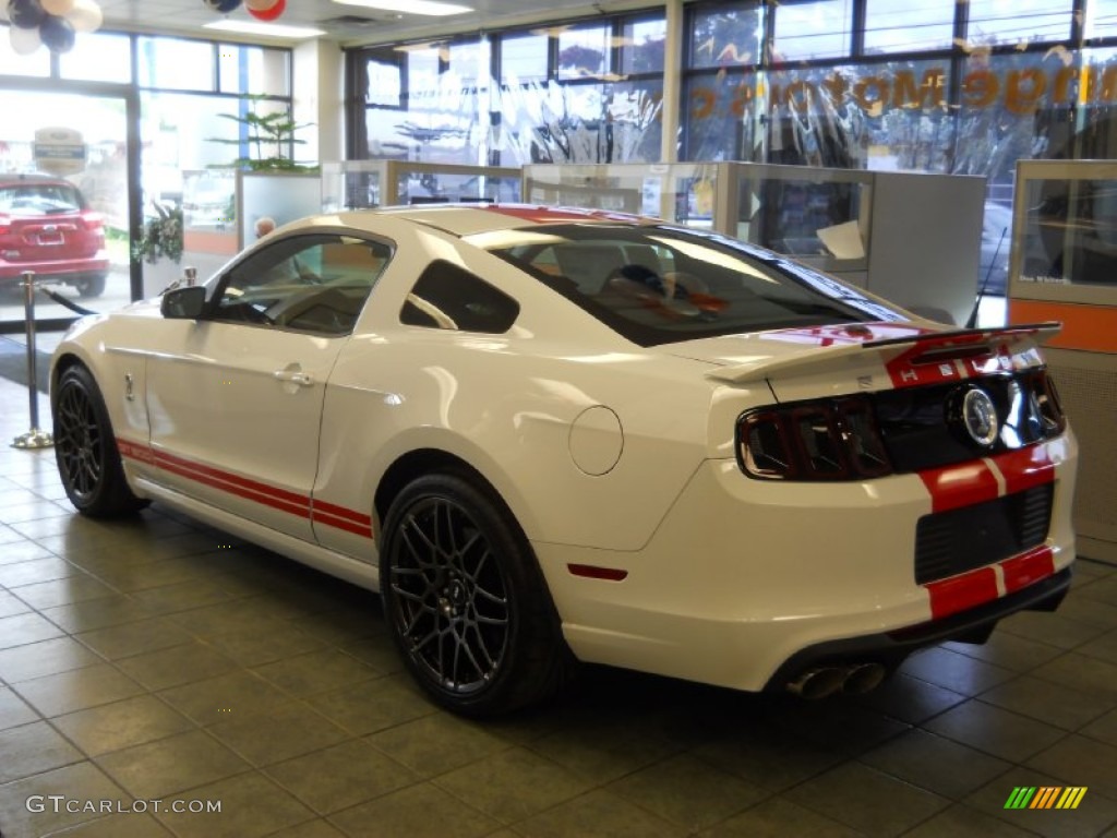 2014 Mustang Shelby GT500 SVT Performance Package Coupe - Oxford White / Shelby Charcoal Black/Red Accents Recaro Sport Seats photo #6