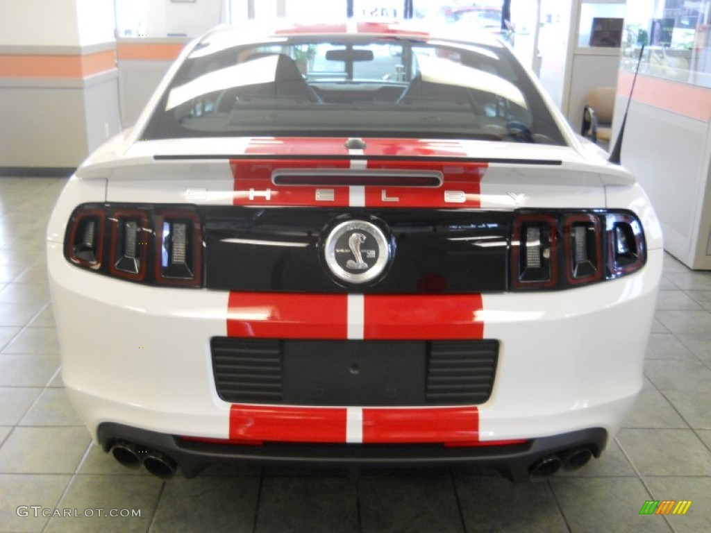 2014 Mustang Shelby GT500 SVT Performance Package Coupe - Oxford White / Shelby Charcoal Black/Red Accents Recaro Sport Seats photo #7