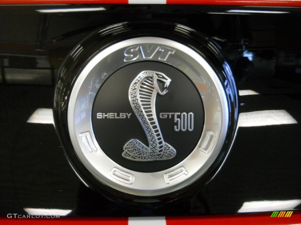 2014 Ford Mustang Shelby GT500 SVT Performance Package Coupe Marks and Logos Photo #82037981