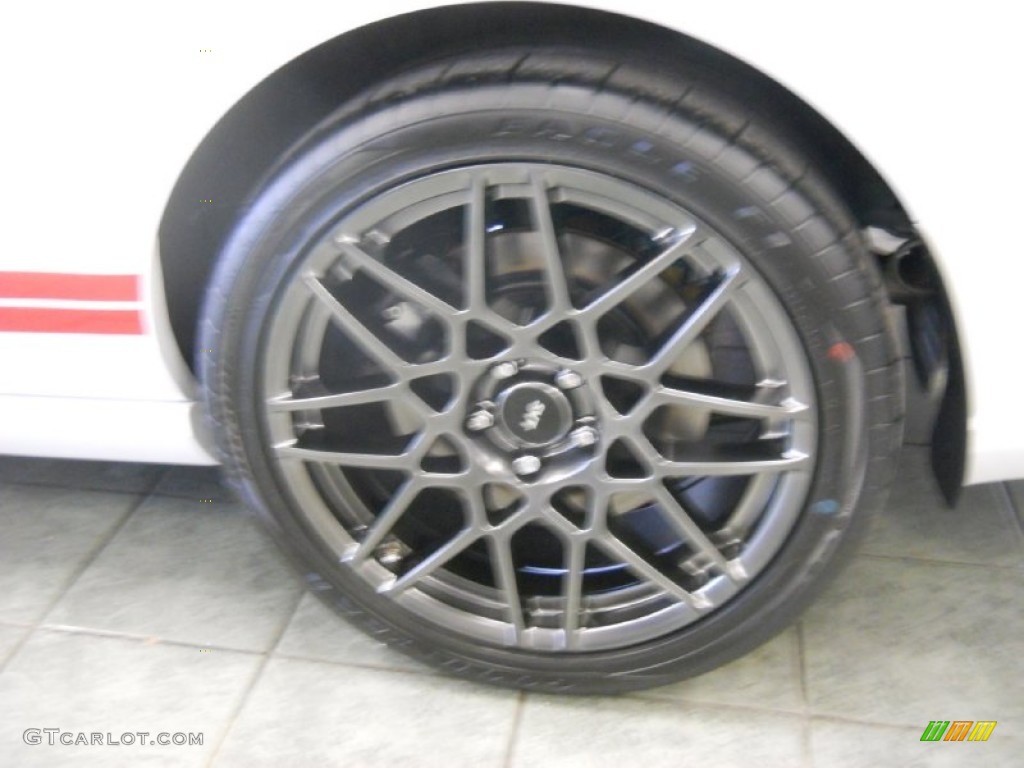 2014 Mustang Shelby GT500 SVT Performance Package Coupe - Oxford White / Shelby Charcoal Black/Red Accents Recaro Sport Seats photo #12