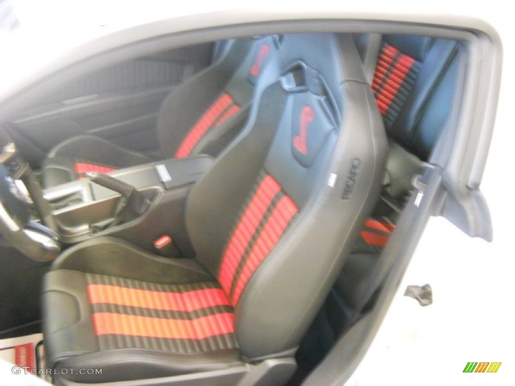 2014 Mustang Shelby GT500 SVT Performance Package Coupe - Oxford White / Shelby Charcoal Black/Red Accents Recaro Sport Seats photo #16