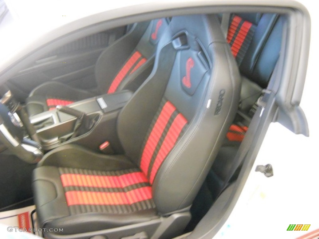 2014 Mustang Shelby GT500 SVT Performance Package Coupe - Oxford White / Shelby Charcoal Black/Red Accents Recaro Sport Seats photo #17