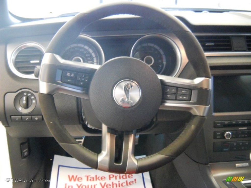 2014 Mustang Shelby GT500 SVT Performance Package Coupe - Oxford White / Shelby Charcoal Black/Red Accents Recaro Sport Seats photo #19