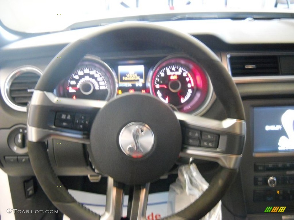 2014 Mustang Shelby GT500 SVT Performance Package Coupe - Oxford White / Shelby Charcoal Black/Red Accents Recaro Sport Seats photo #20