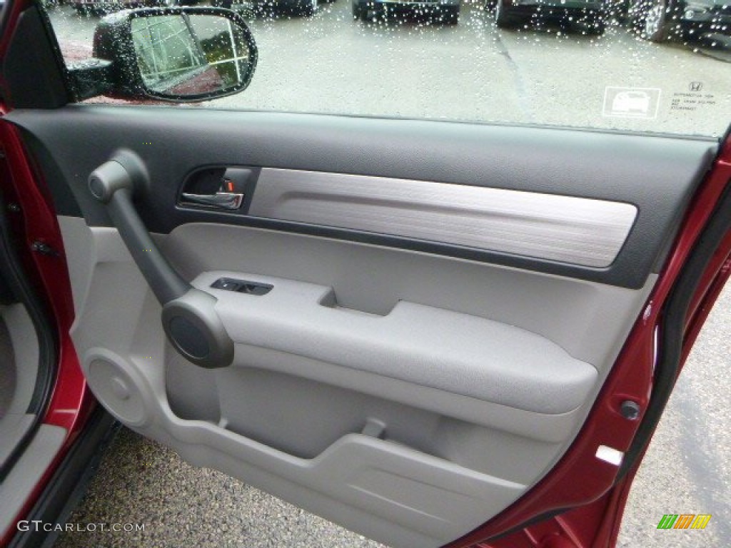 2010 CR-V LX AWD - Tango Red Pearl / Gray photo #12