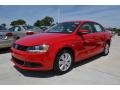 Tornado Red - Jetta SE Sedan Photo No. 1