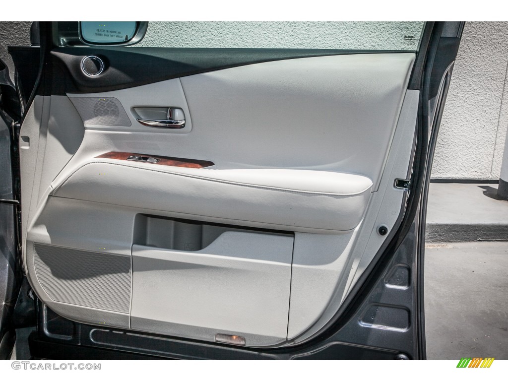 2012 Lexus RX 350 Light Gray Door Panel Photo #82039753