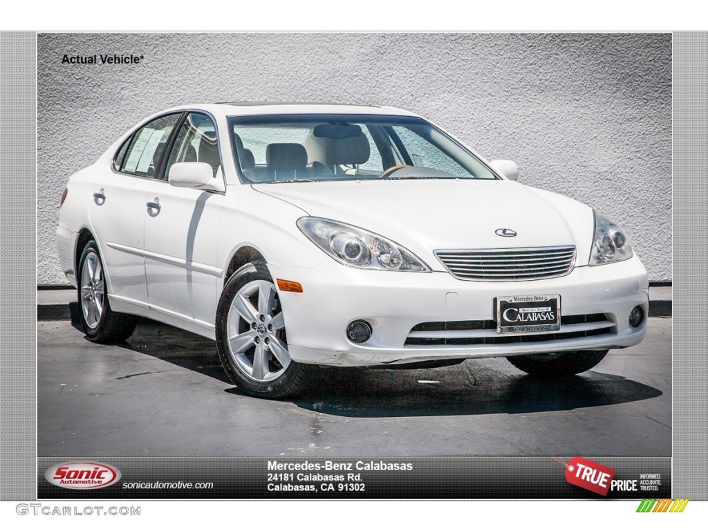 2005 ES 330 - Crystal White / Cashmere photo #1