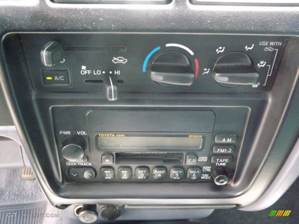 2000 Toyota Tacoma Regular Cab Controls Photo #82040583