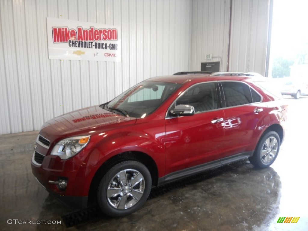 Crystal Red Tintcoat Chevrolet Equinox