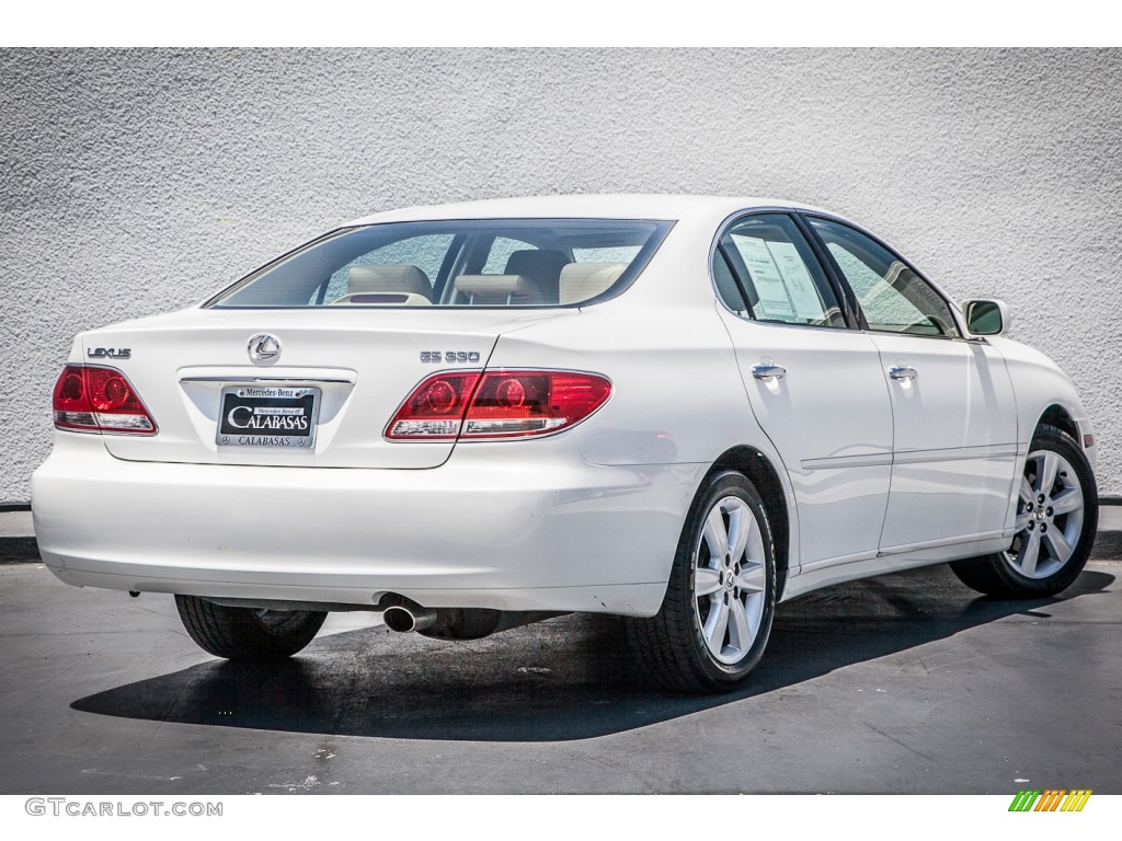 2005 ES 330 - Crystal White / Cashmere photo #14