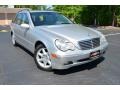 2004 Brilliant Silver Metallic Mercedes-Benz C 240 4Matic Wagon  photo #1